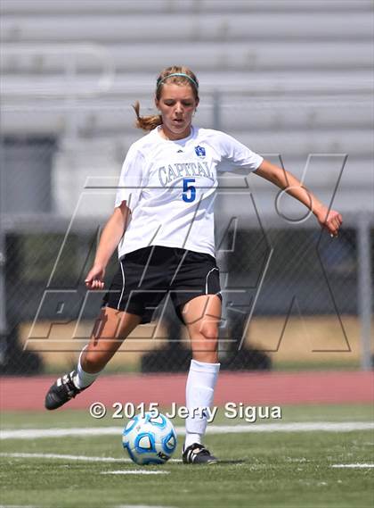 Thumbnail 2 in Capital Christian vs. Modesto Christian (CIF SJS D6 Final) photogallery.