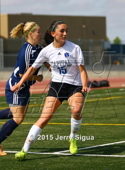 Thumbnail 1 in Capital Christian vs. Modesto Christian (CIF SJS D6 Final) photogallery.
