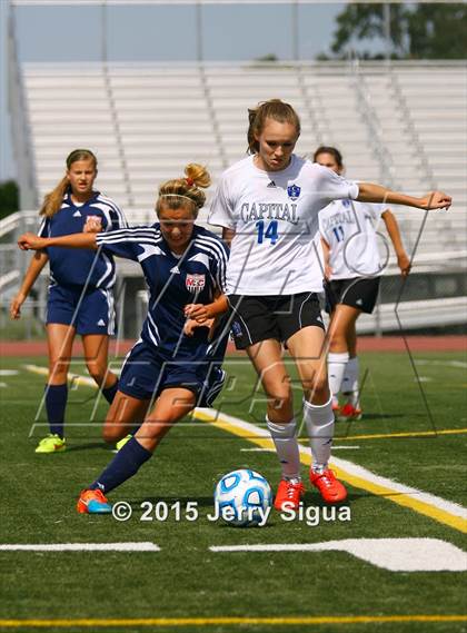 Thumbnail 3 in Capital Christian vs. Modesto Christian (CIF SJS D6 Final) photogallery.