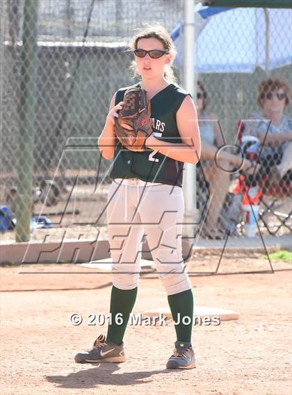 Thumbnail 1 in Phoenix Christian vs. Seligman (Chandler Prep Softball Classic) photogallery.