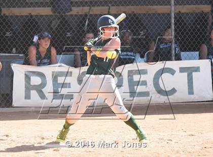 Thumbnail 3 in Phoenix Christian vs. Seligman (Chandler Prep Softball Classic) photogallery.