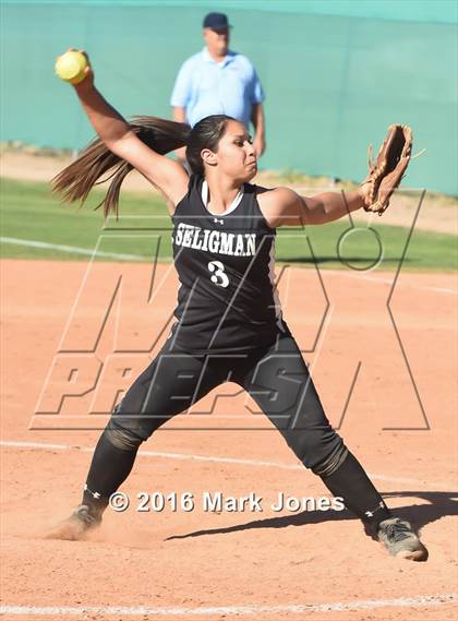 Thumbnail 2 in Phoenix Christian vs. Seligman (Chandler Prep Softball Classic) photogallery.