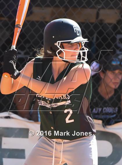 Thumbnail 3 in Phoenix Christian vs. Seligman (Chandler Prep Softball Classic) photogallery.