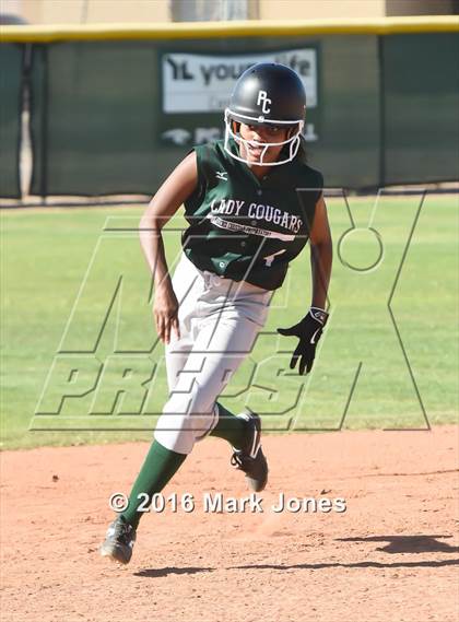 Thumbnail 3 in Phoenix Christian vs. Seligman (Chandler Prep Softball Classic) photogallery.