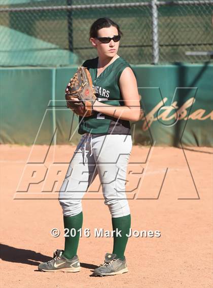 Thumbnail 1 in Phoenix Christian vs. Seligman (Chandler Prep Softball Classic) photogallery.