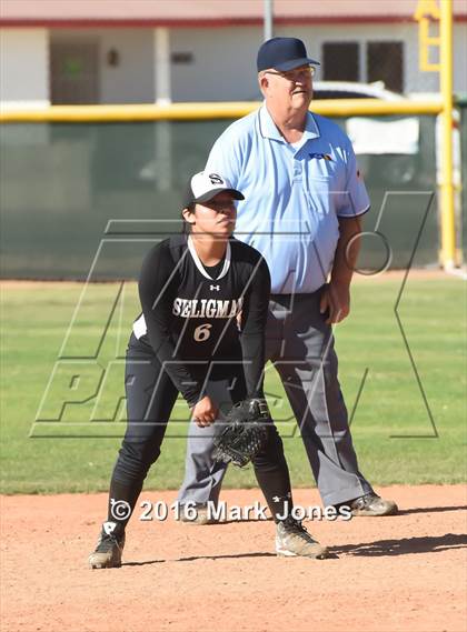 Thumbnail 1 in Phoenix Christian vs. Seligman (Chandler Prep Softball Classic) photogallery.