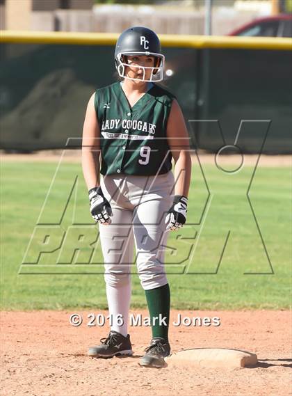 Thumbnail 1 in Phoenix Christian vs. Seligman (Chandler Prep Softball Classic) photogallery.