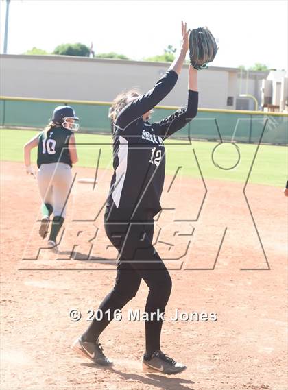 Thumbnail 1 in Phoenix Christian vs. Seligman (Chandler Prep Softball Classic) photogallery.