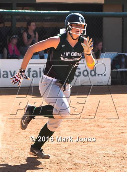 Thumbnail 1 in Phoenix Christian vs. Seligman (Chandler Prep Softball Classic) photogallery.