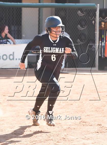 Thumbnail 1 in Phoenix Christian vs. Seligman (Chandler Prep Softball Classic) photogallery.