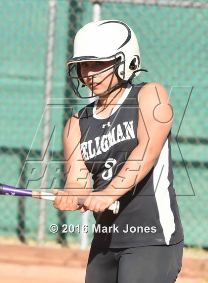 Thumbnail 3 in Phoenix Christian vs. Seligman (Chandler Prep Softball Classic) photogallery.