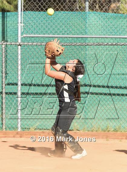Thumbnail 1 in Phoenix Christian vs. Seligman (Chandler Prep Softball Classic) photogallery.