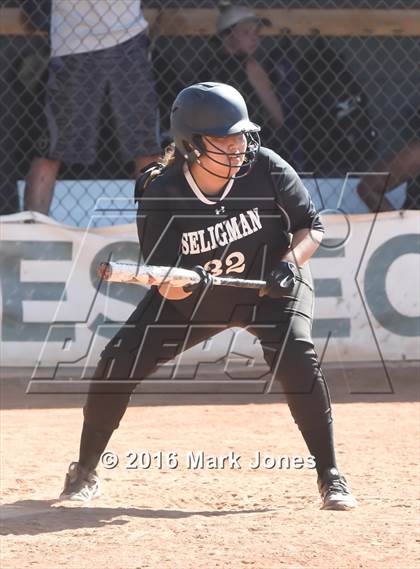 Thumbnail 1 in Phoenix Christian vs. Seligman (Chandler Prep Softball Classic) photogallery.