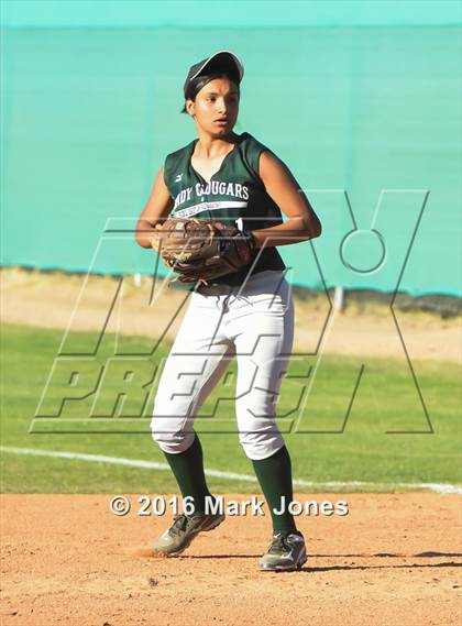Thumbnail 1 in Phoenix Christian vs. Seligman (Chandler Prep Softball Classic) photogallery.