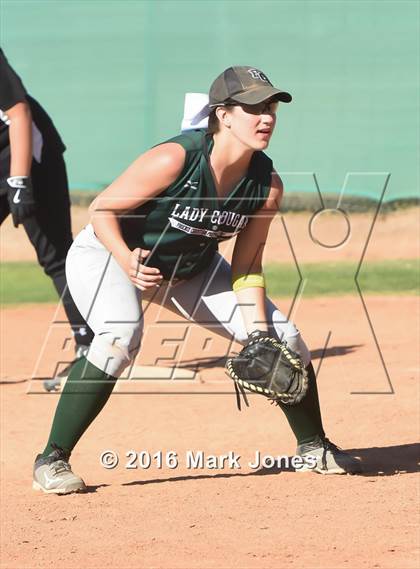 Thumbnail 1 in Phoenix Christian vs. Seligman (Chandler Prep Softball Classic) photogallery.