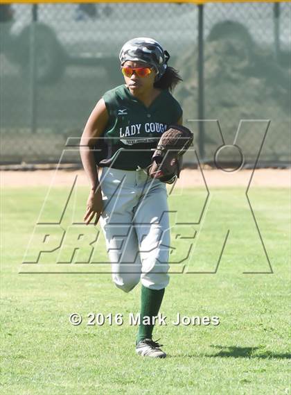 Thumbnail 3 in Phoenix Christian vs. Seligman (Chandler Prep Softball Classic) photogallery.