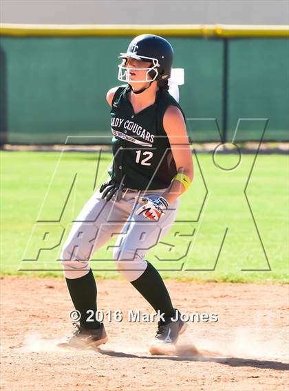 Thumbnail 2 in Phoenix Christian vs. Seligman (Chandler Prep Softball Classic) photogallery.