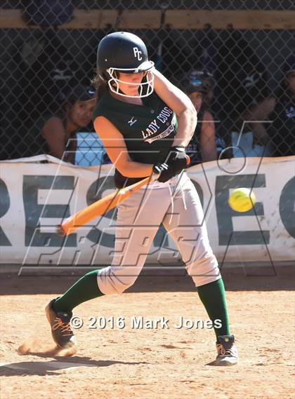 Thumbnail 1 in Phoenix Christian vs. Seligman (Chandler Prep Softball Classic) photogallery.