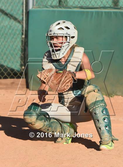 Thumbnail 2 in Phoenix Christian vs. Seligman (Chandler Prep Softball Classic) photogallery.
