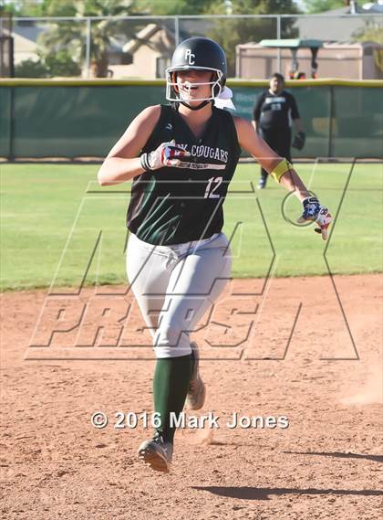 Thumbnail 3 in Phoenix Christian vs. Seligman (Chandler Prep Softball Classic) photogallery.