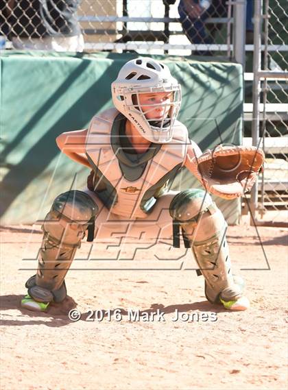 Thumbnail 2 in Phoenix Christian vs. Seligman (Chandler Prep Softball Classic) photogallery.