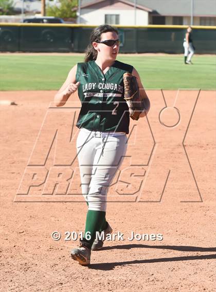 Thumbnail 2 in Phoenix Christian vs. Seligman (Chandler Prep Softball Classic) photogallery.