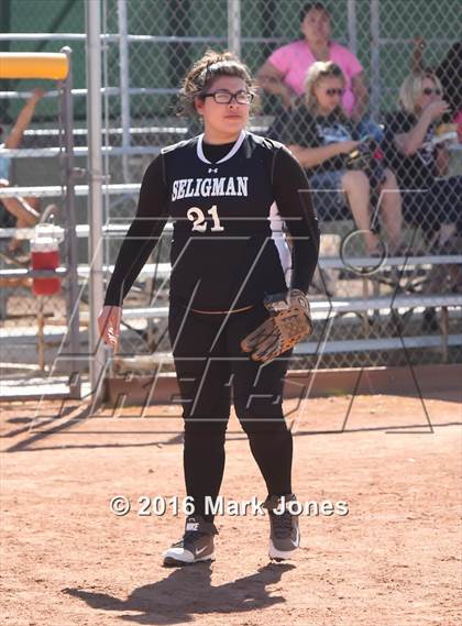 Thumbnail 3 in Phoenix Christian vs. Seligman (Chandler Prep Softball Classic) photogallery.