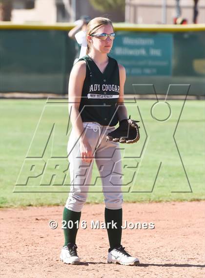 Thumbnail 1 in Phoenix Christian vs. Seligman (Chandler Prep Softball Classic) photogallery.