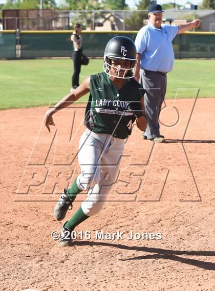 Thumbnail 1 in Phoenix Christian vs. Seligman (Chandler Prep Softball Classic) photogallery.