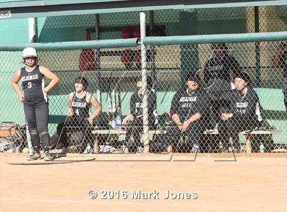 Thumbnail 2 in Phoenix Christian vs. Seligman (Chandler Prep Softball Classic) photogallery.
