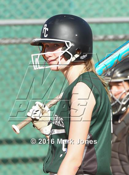 Thumbnail 3 in Phoenix Christian vs. Seligman (Chandler Prep Softball Classic) photogallery.
