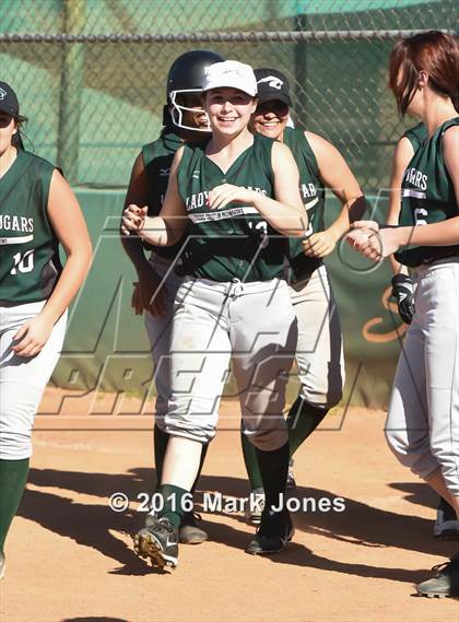 Thumbnail 3 in Phoenix Christian vs. Seligman (Chandler Prep Softball Classic) photogallery.