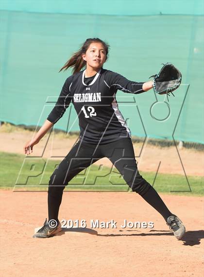 Thumbnail 1 in Phoenix Christian vs. Seligman (Chandler Prep Softball Classic) photogallery.