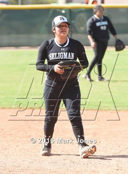Thumbnail 2 in Phoenix Christian vs. Seligman (Chandler Prep Softball Classic) photogallery.