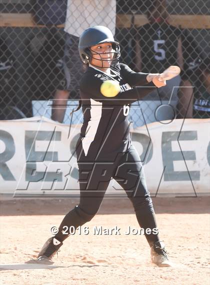 Thumbnail 2 in Phoenix Christian vs. Seligman (Chandler Prep Softball Classic) photogallery.