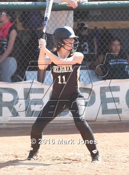 Thumbnail 2 in Phoenix Christian vs. Seligman (Chandler Prep Softball Classic) photogallery.