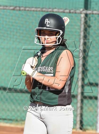 Thumbnail 2 in Phoenix Christian vs. Seligman (Chandler Prep Softball Classic) photogallery.