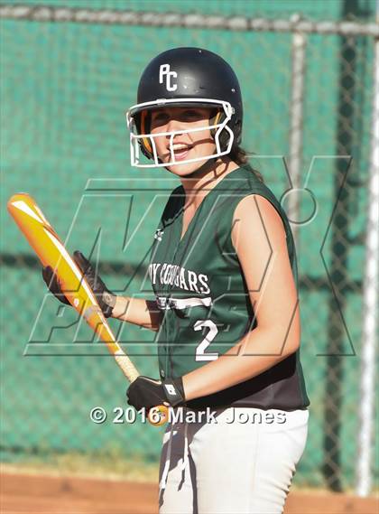 Thumbnail 1 in Phoenix Christian vs. Seligman (Chandler Prep Softball Classic) photogallery.