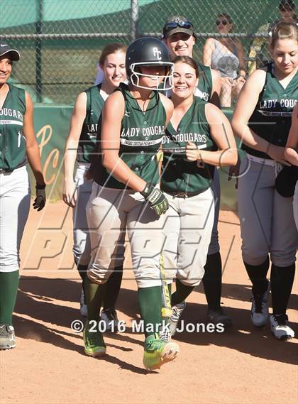 Thumbnail 3 in Phoenix Christian vs. Seligman (Chandler Prep Softball Classic) photogallery.