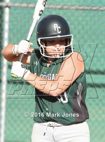 Thumbnail 2 in Phoenix Christian vs. Seligman (Chandler Prep Softball Classic) photogallery.