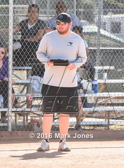 Thumbnail 1 in Phoenix Christian vs. Seligman (Chandler Prep Softball Classic) photogallery.