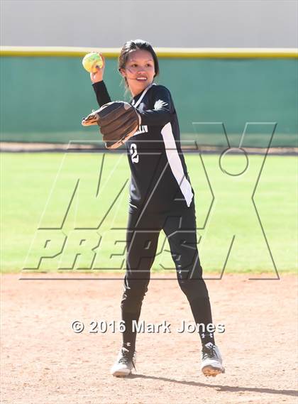 Thumbnail 2 in Phoenix Christian vs. Seligman (Chandler Prep Softball Classic) photogallery.