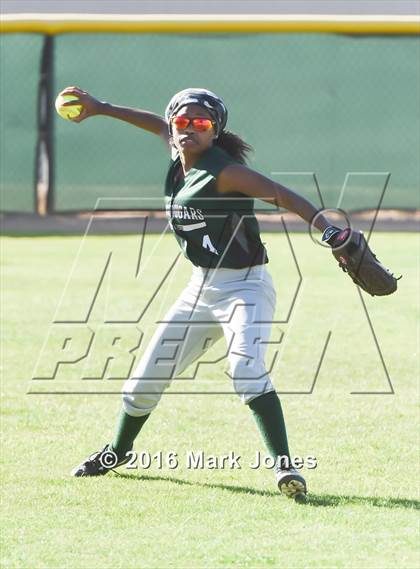 Thumbnail 1 in Phoenix Christian vs. Seligman (Chandler Prep Softball Classic) photogallery.