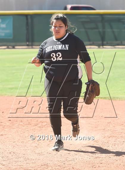 Thumbnail 2 in Phoenix Christian vs. Seligman (Chandler Prep Softball Classic) photogallery.