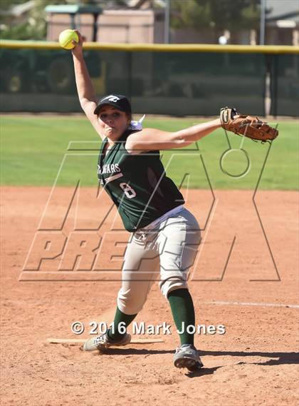Thumbnail 1 in Phoenix Christian vs. Seligman (Chandler Prep Softball Classic) photogallery.