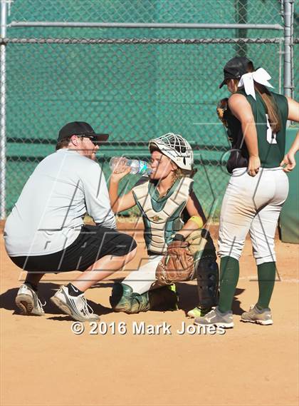 Thumbnail 3 in Phoenix Christian vs. Seligman (Chandler Prep Softball Classic) photogallery.