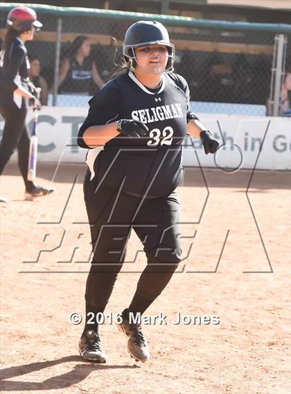 Thumbnail 3 in Phoenix Christian vs. Seligman (Chandler Prep Softball Classic) photogallery.