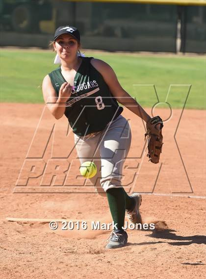 Thumbnail 2 in Phoenix Christian vs. Seligman (Chandler Prep Softball Classic) photogallery.