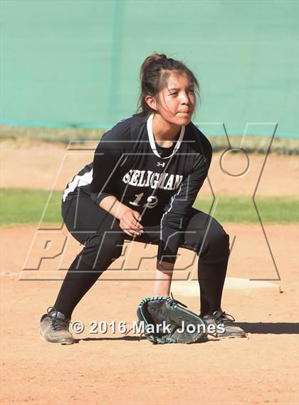 Thumbnail 1 in Phoenix Christian vs. Seligman (Chandler Prep Softball Classic) photogallery.