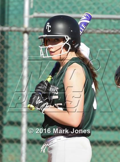 Thumbnail 3 in Phoenix Christian vs. Seligman (Chandler Prep Softball Classic) photogallery.